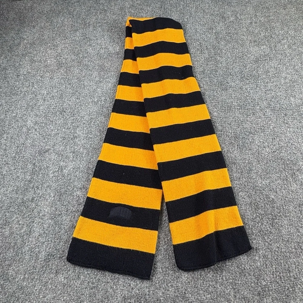 UNCG Greensboro Gold Navy Striped Knit Scarf Collegiate NCAA Fan Spirit Winter